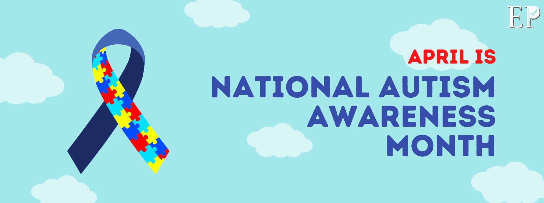 Autism Awareness Month banner