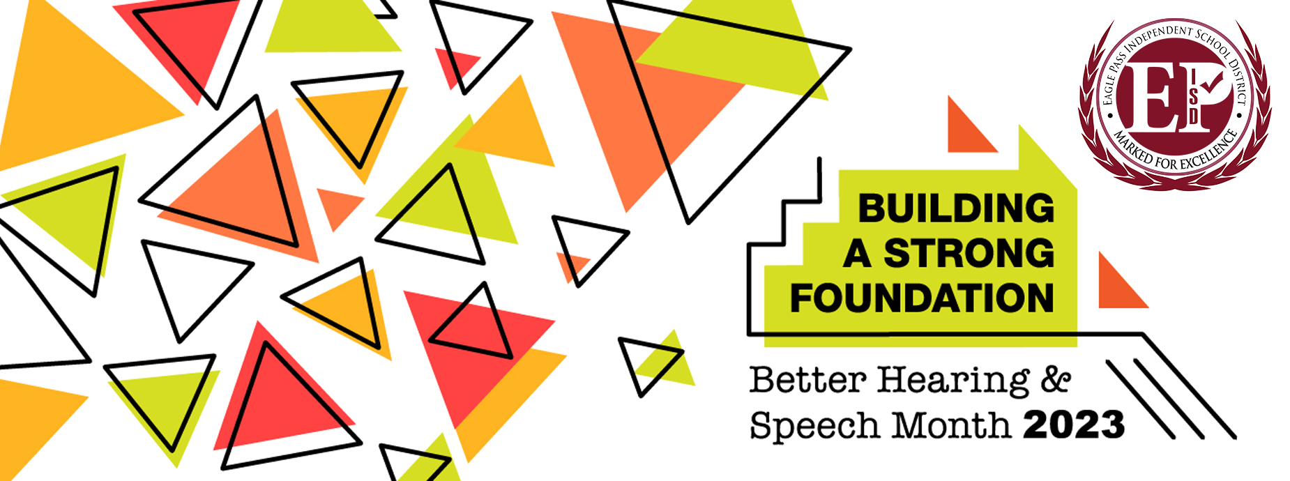 Better Hearing and Speech month banner