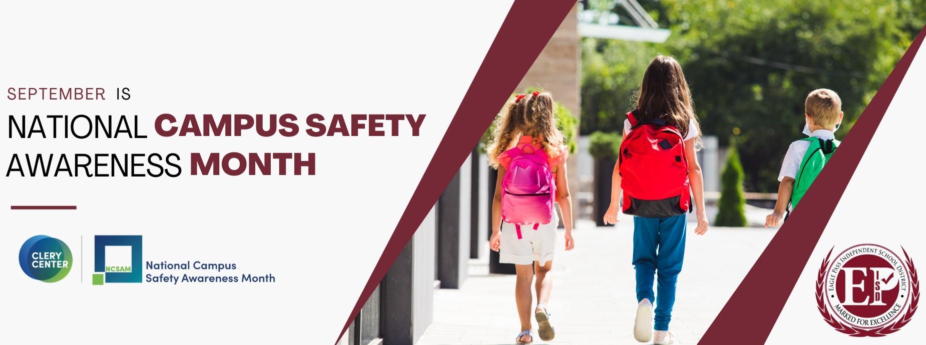 National Campus Safety Awareness banner